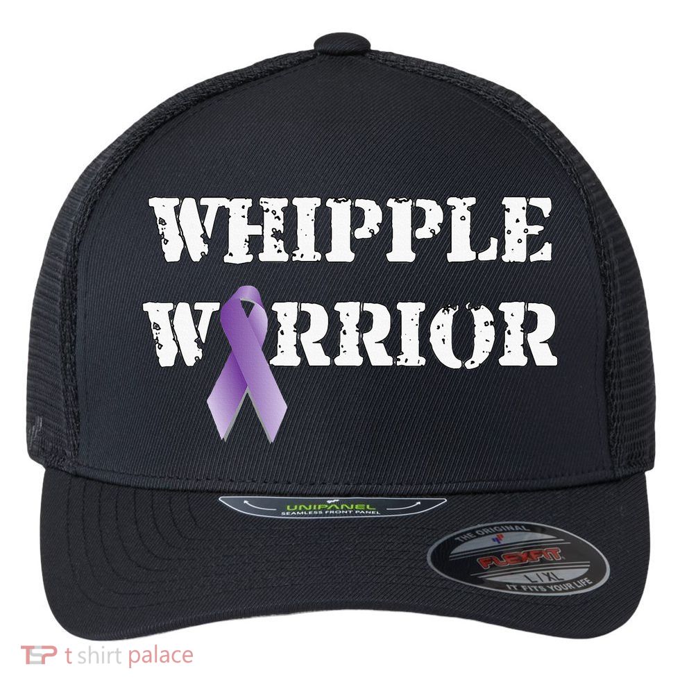 Whipple Warrior  My Battle Scars Tell A Story Flexfit Unipanel Trucker Cap