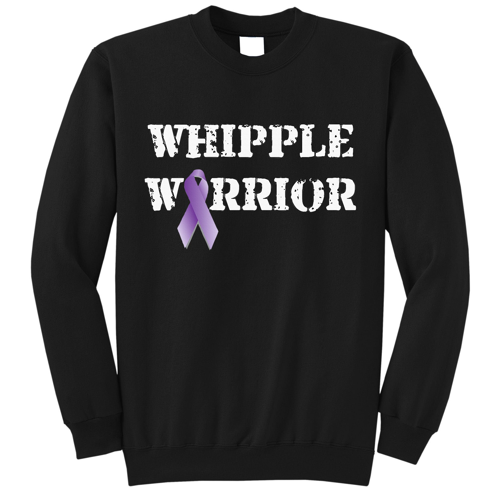 Whipple Warrior  My Battle Scars Tell A Story Tall Sweatshirt