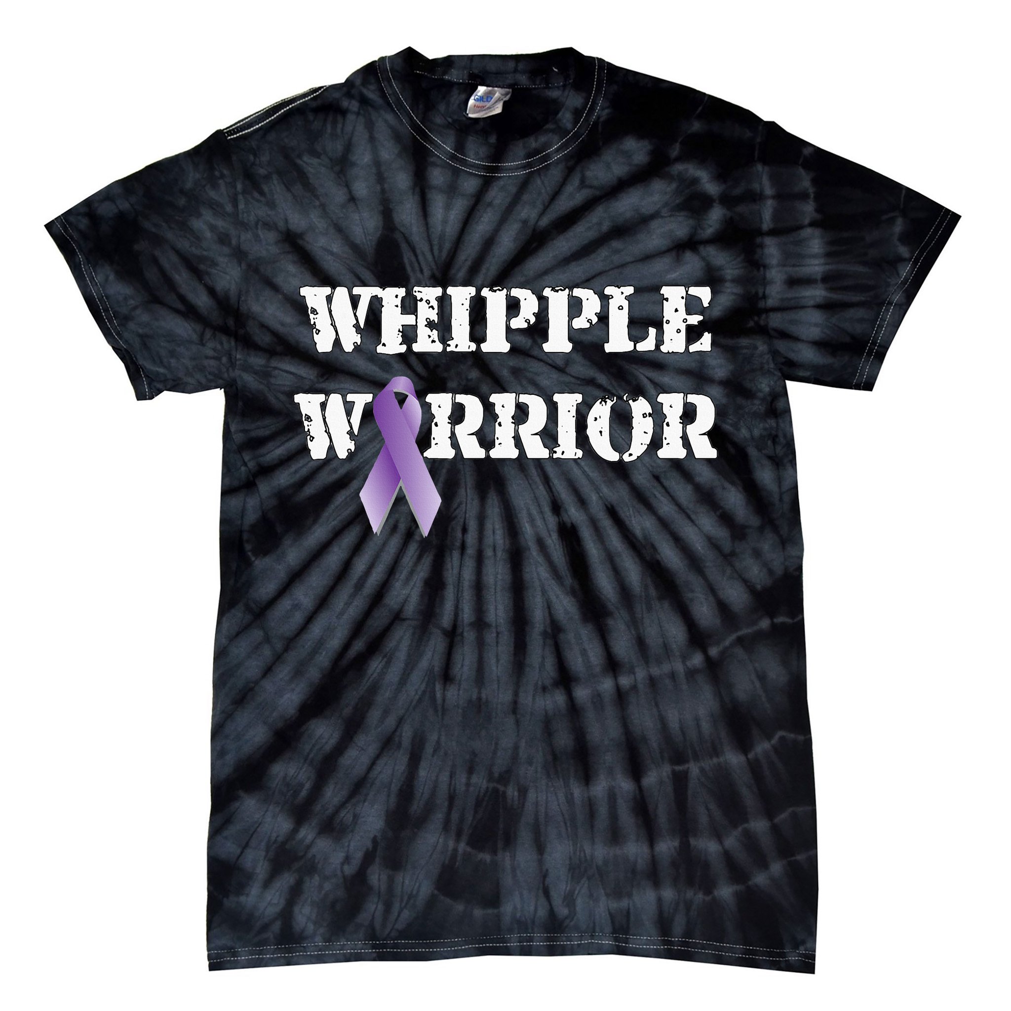 Whipple Warrior  My Battle Scars Tell A Story Tie-Dye T-Shirt