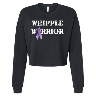 Whipple Warrior  My Battle Scars Tell A Story Cropped Pullover Crew