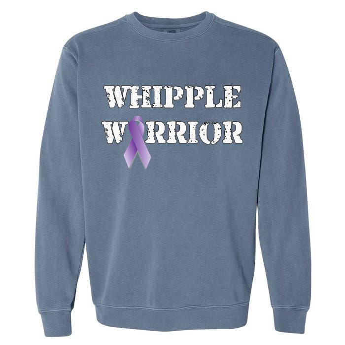 Whipple Warrior  My Battle Scars Tell A Story Garment-Dyed Sweatshirt