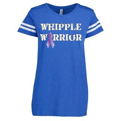 Whipple Warrior  My Battle Scars Tell A Story Enza Ladies Jersey Football T-Shirt