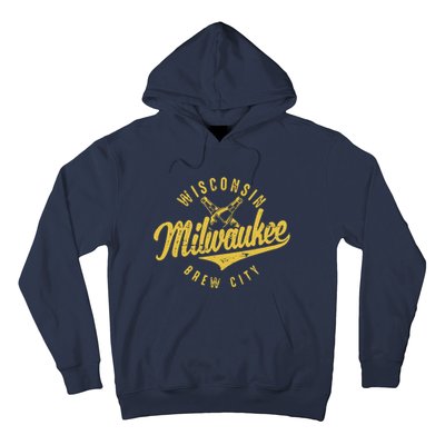 Wo Wisconsin Milwaukee Brew City Hoodie