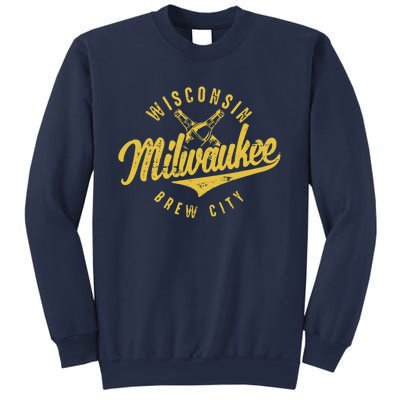 Wo Wisconsin Milwaukee Brew City Sweatshirt