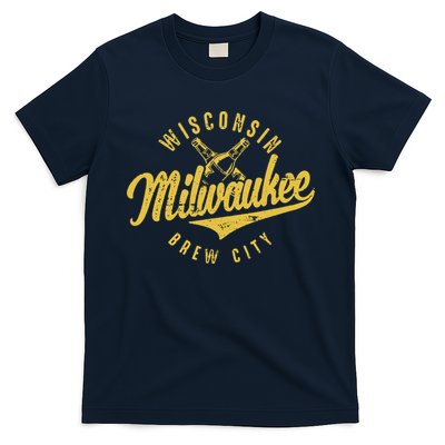 Wo Wisconsin Milwaukee Brew City T-Shirt