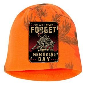 We Will Never Forget Memorial Day Great Gift Kati - Camo Knit Beanie