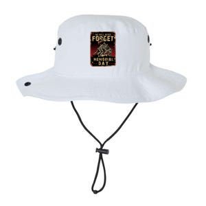 We Will Never Forget Memorial Day Great Gift Legacy Cool Fit Booney Bucket Hat