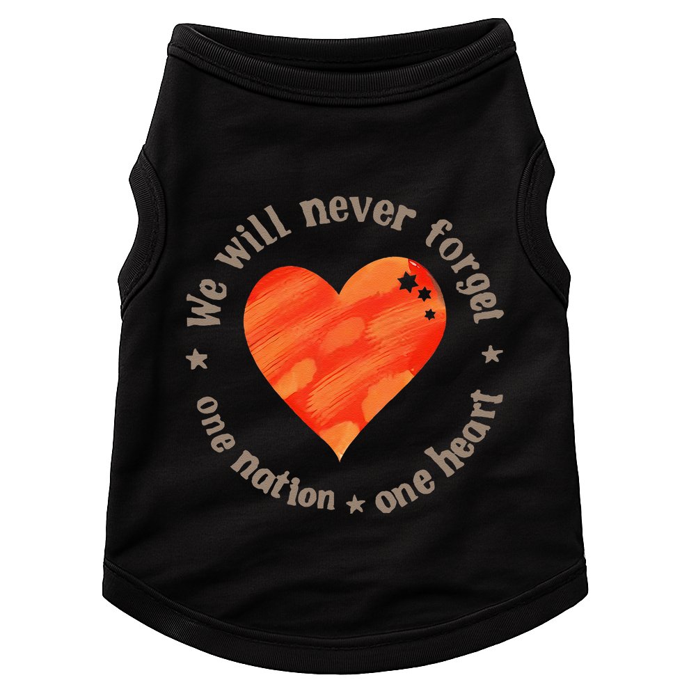We Will Never Forget One Nation One Heart Bibas Family Doggie Tank