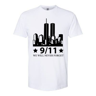 We Will Never Forget Great Gift Softstyle® CVC T-Shirt