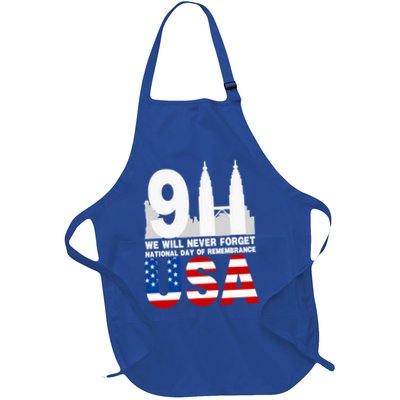 We Will Never Forget National Day Of Remembrance Patriot 911 Gift Apron