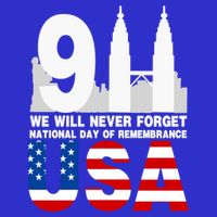 We Will Never Forget National Day Of Remembrance Patriot 911 Gift Women's V-Neck T-Shirt