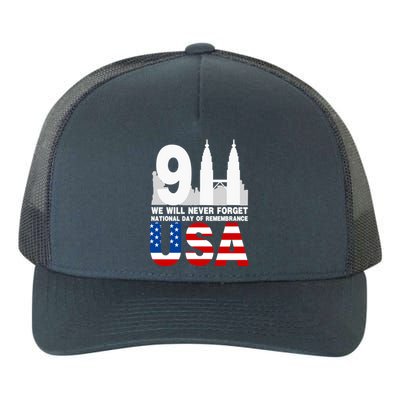 We Will Never Forget National Day Of Remembrance Patriot 911 Gift Yupoong Adult 5-Panel Trucker Hat