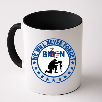 We Will Never Forget American 13 Fallen Heroes Anti Biden Mug