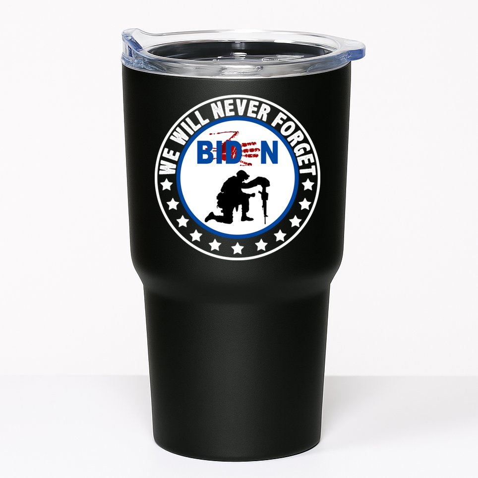 We Will Never Forget American 13 Fallen Heroes Anti Biden Tumbler
