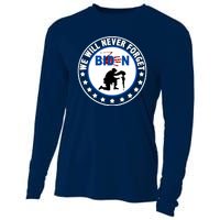 We Will Never Forget American 13 Fallen Heroes Anti Biden Cooling Performance Long Sleeve Crew