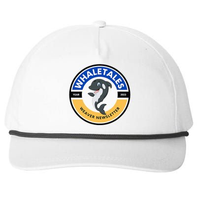 Whaletales Weaver Newsletter Snapback Five-Panel Rope Hat