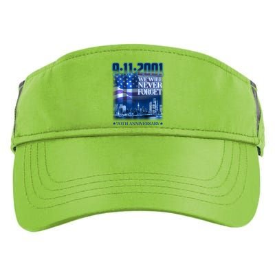 We Will Never Forget 9112021 20th Anniversary Adult Drive Performance Visor