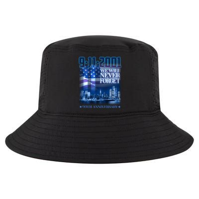 We Will Never Forget 9112021 20th Anniversary Cool Comfort Performance Bucket Hat