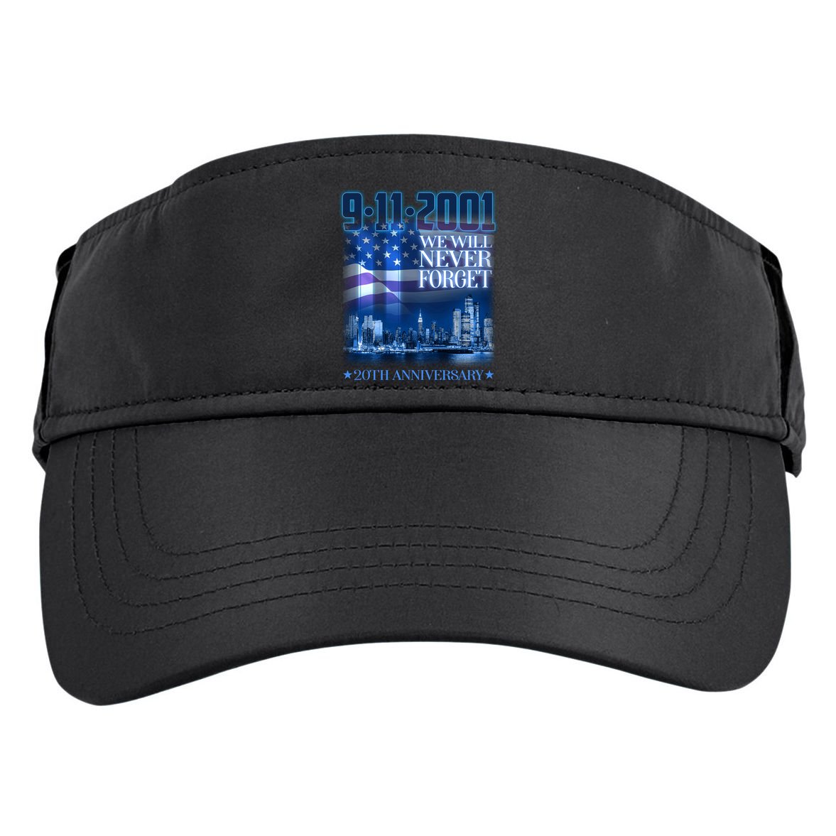 We Will Never Forget 9112021 20th Anniversary Adult Drive Performance Visor