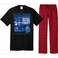 We Will Never Forget 9112021 20th Anniversary Pajama Set