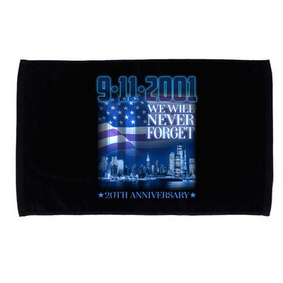 We Will Never Forget 9112021 20th Anniversary Microfiber Hand Towel