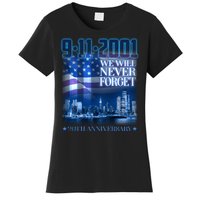 We Will Never Forget 9112021 20th Anniversary Women's T-Shirt