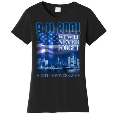 We Will Never Forget 9112021 20th Anniversary Women's T-Shirt