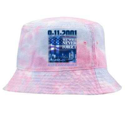 We Will Never Forget 9112021 20th Anniversary Tie-Dyed Bucket Hat