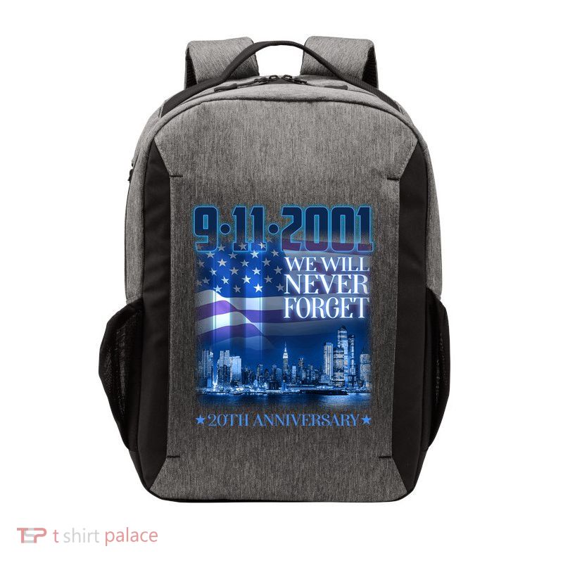 We Will Never Forget 9112021 20th Anniversary Vector Backpack