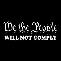 We Will Not Comply Button