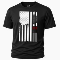 We Will Never Forget 9.11.01 USA Flag Cooling Performance Crew T-Shirt