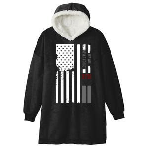 We Will Never Forget 9.11.01 USA Flag Hooded Wearable Blanket