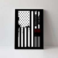 We Will Never Forget 9.11.01 USA Flag Canvas