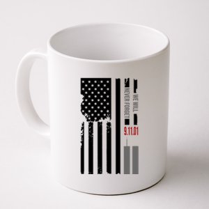 We Will Never Forget 9.11.01 USA Flag Coffee Mug