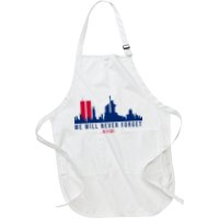 We Will Never Forget 09.11.01 September 11th 2001 Apron