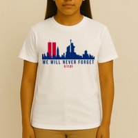 We Will Never Forget 09.11.01 September 11th 2001 T-Shirt