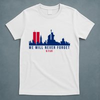 We Will Never Forget 09.11.01 September 11th 2001 T-Shirt