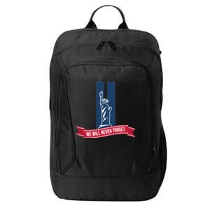 We Will Never Forget 09.11.01 Statue Of Liberty City Backpack