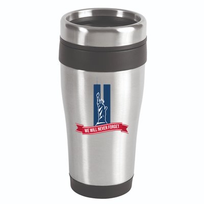 We Will Never Forget 09.11.01 Statue Of Liberty 16oz Travel Tumbler