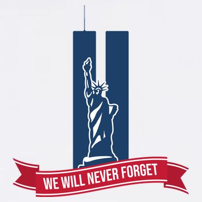 We Will Never Forget 09.11.01 Statue Of Liberty T-Shirt