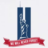 We Will Never Forget 09.11.01 Statue Of Liberty T-Shirt