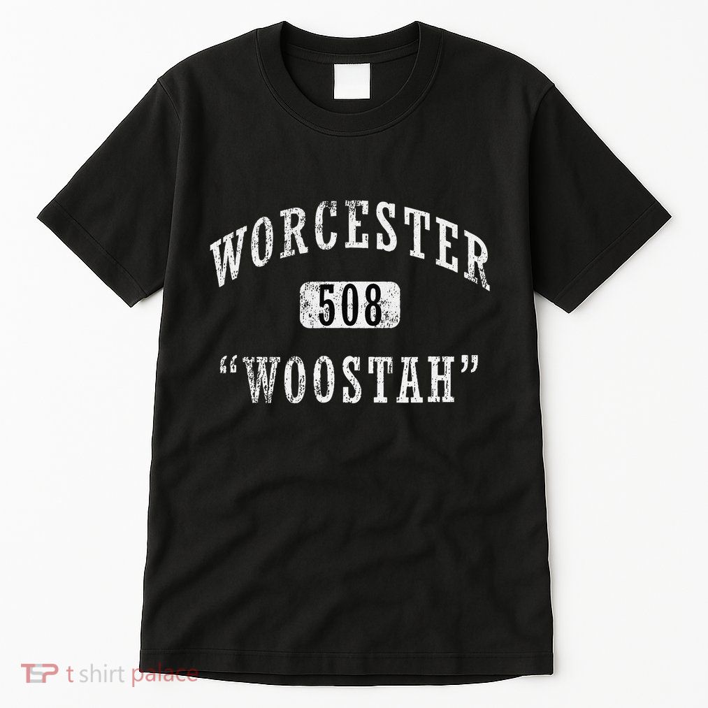 Worcester Woostah Nickname 508 Vintage Area Code Tall T-Shirt