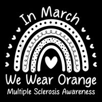 We Wear Orange Multiple Sclerosis Awareness Ms Month Cooling Performance Crew T-Shirt