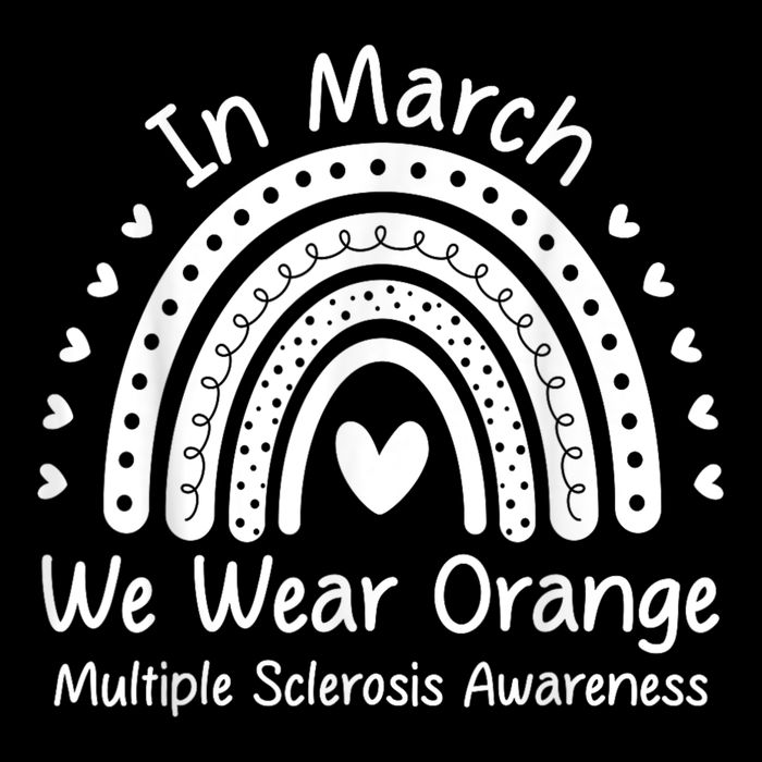 We Wear Orange Multiple Sclerosis Awareness Ms Month Cooling Performance Crew T-Shirt