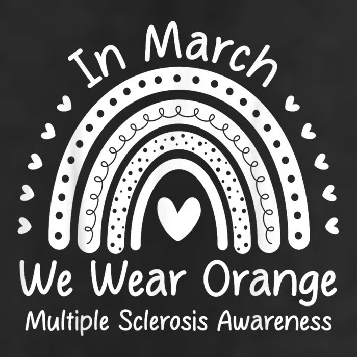 We Wear Orange Multiple Sclerosis Awareness Ms Month Adult Drive Performance Visor