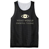 What Would Orwell Think Mesh Reversible Basketball Jersey Tank