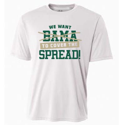 We Want Out Bama To Cover The Spread Cooling Performance Crew T-Shirt