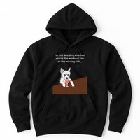 Westie “Weakest Or Missing Link” Insult Graphic Hoodie