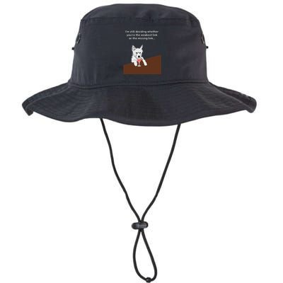 Westie “Weakest Or Missing Link” Insult Graphic Bucket Hat