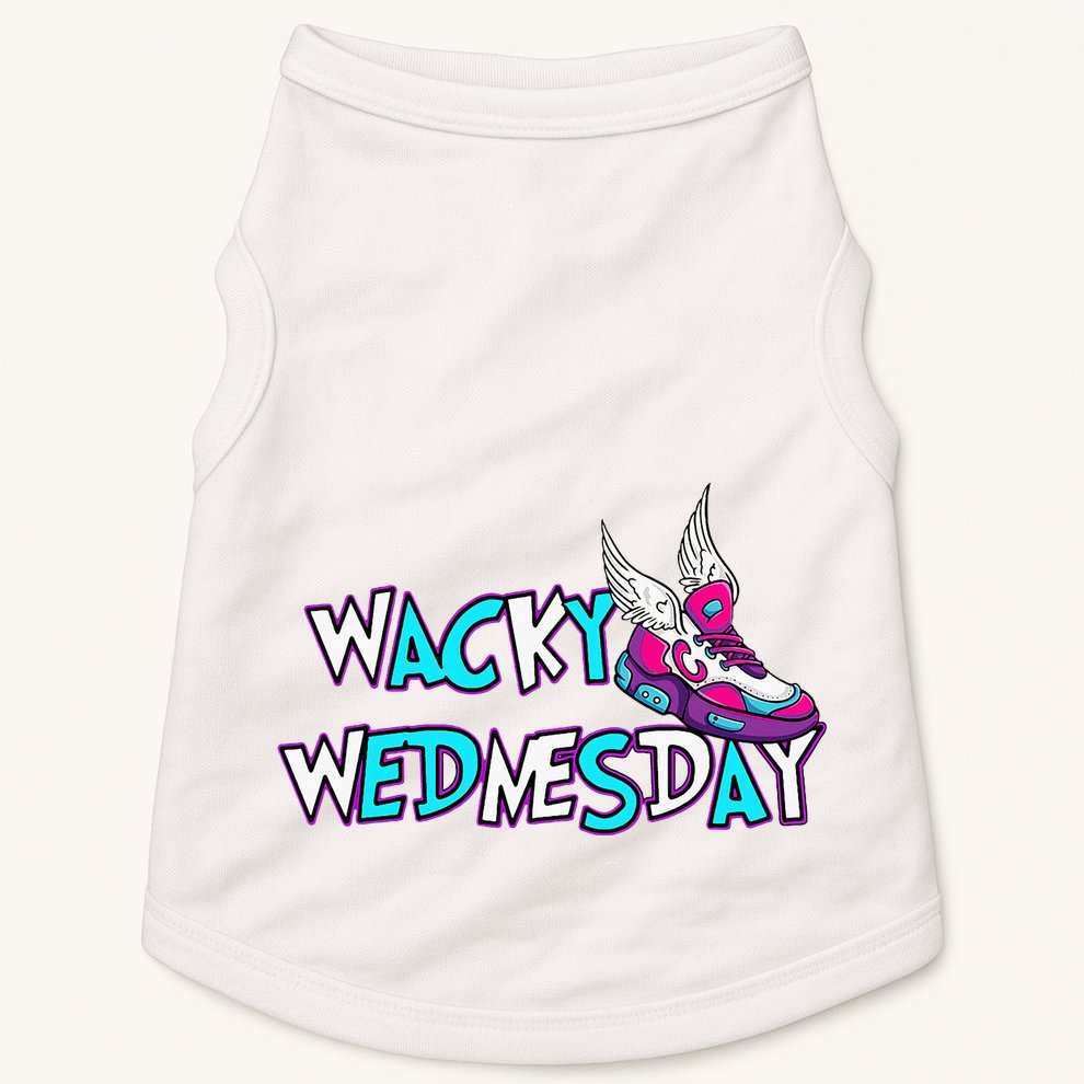 Wacky Wednesday Outfit Doggie Tank